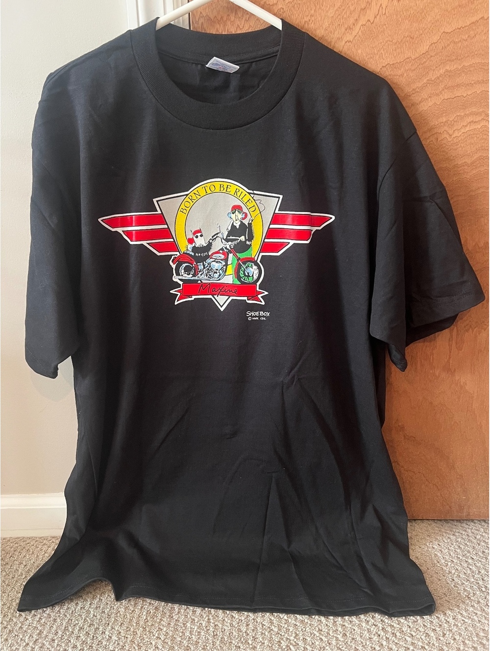 Vintage “Born to Be Riled” Shoebox T-Shirt